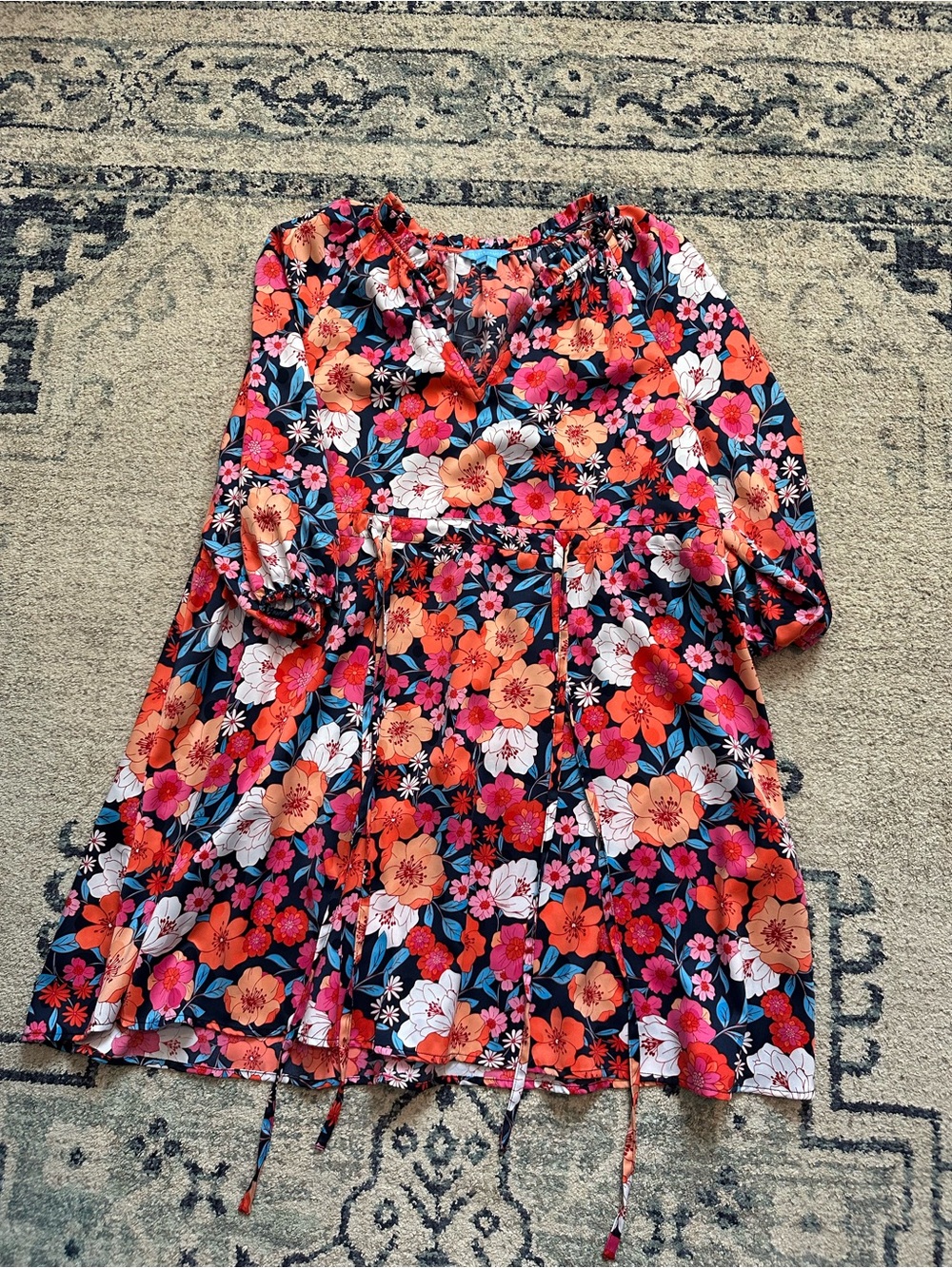 Draper James tie-waist dress